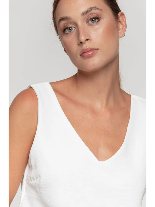 top blanco tirantes anchos