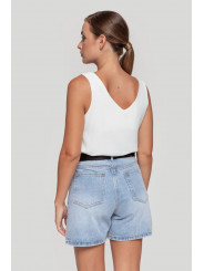 top blanco tirantes anchos
