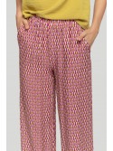 Pantalon fluido estampado
