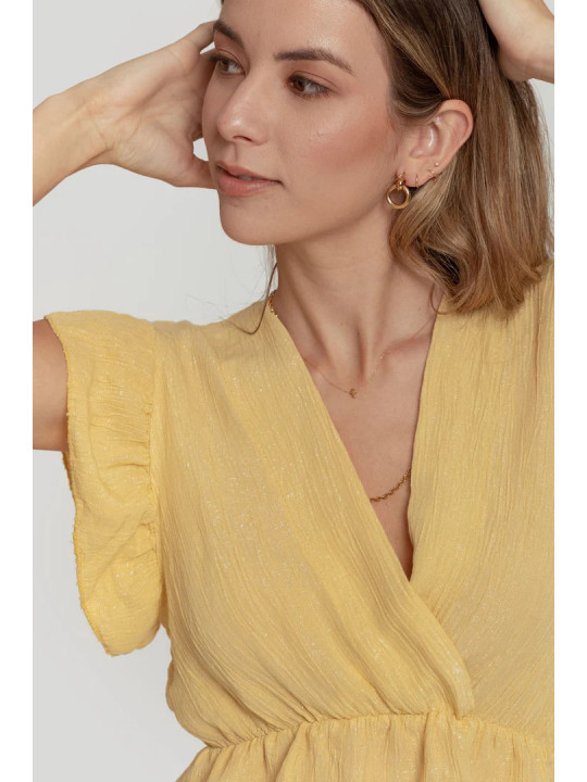 Blusa con brillo