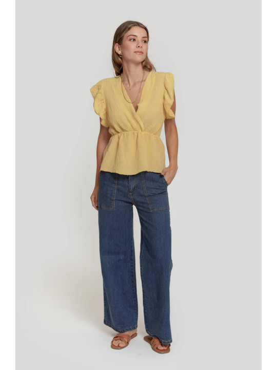 Blusa con brillo