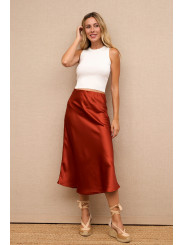 Falda midi