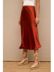 Falda midi