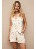 conjunto beige