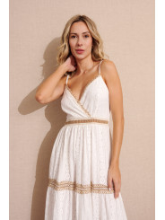 Vestido largo blanco
