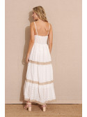 Vestido largo blanco