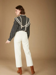Jeans rectos beige