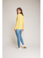 Jersey calado amarillo