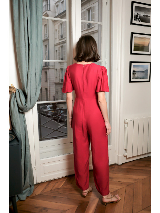 Mono rojo-fucsia