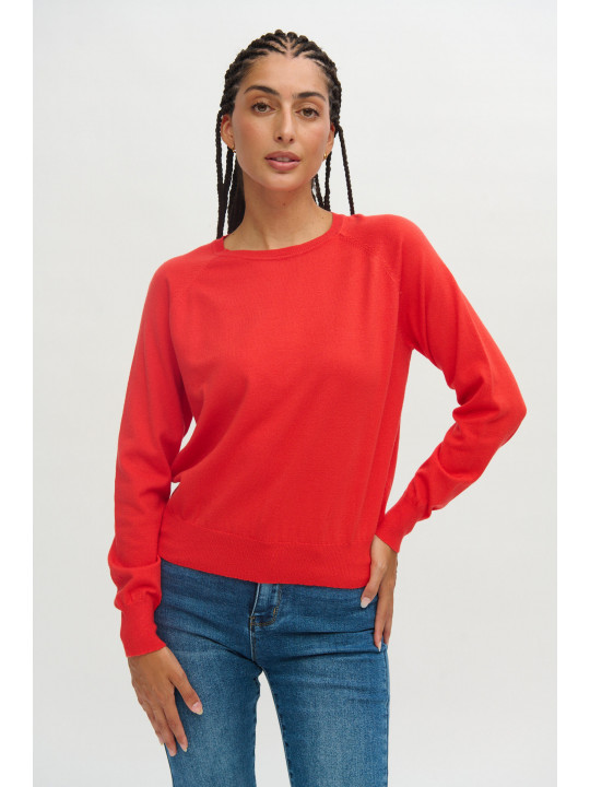 Jersey básico rojo