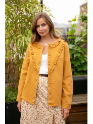 Chaqueta mostaza