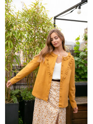 Chaqueta mostaza