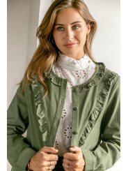 Chaqueta verde