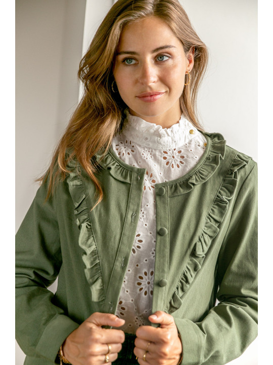Chaqueta verde