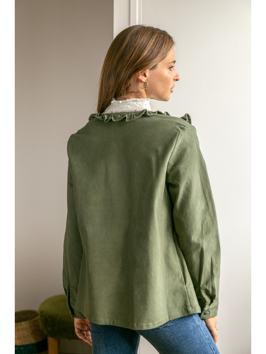 Chaqueta verde