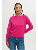 Jersey básico fucsia
