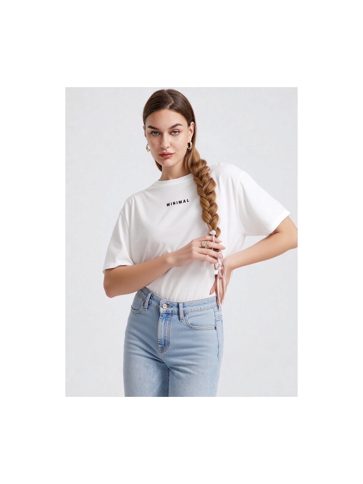Camiseta blanca minimal