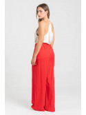 Pantalón fluido mezcla de lino