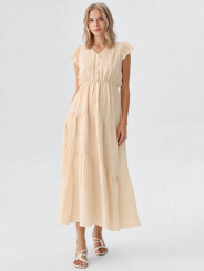 Vestido midi amarillo