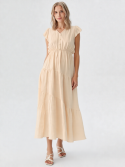 Vestido midi amarillo