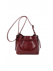 Bolso bandolera burdeos