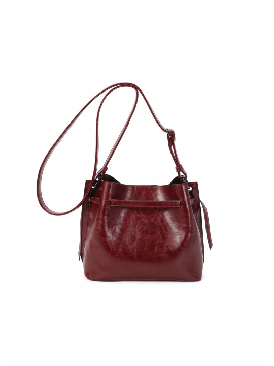 Bolso bandolera burdeos