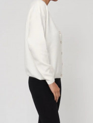 cardigan blanco