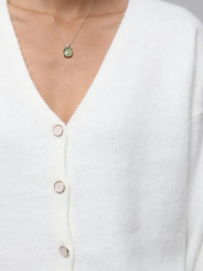 cardigan blanco