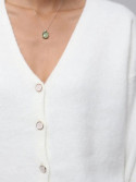 cardigan blanco