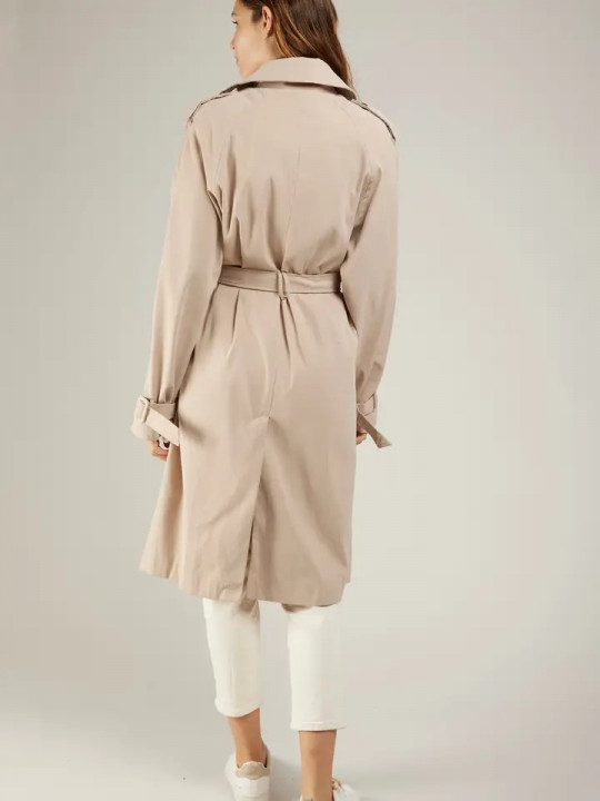 Gabardina beige
