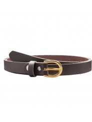 Cinturón marron oscuro