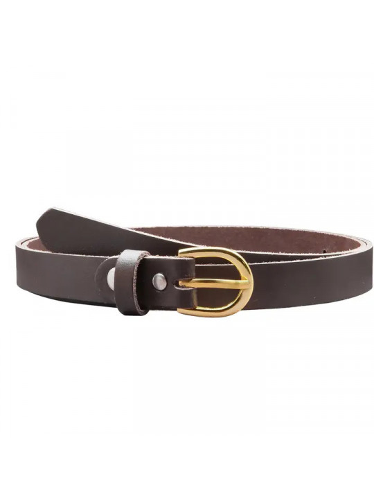 Cinturón marron oscuro