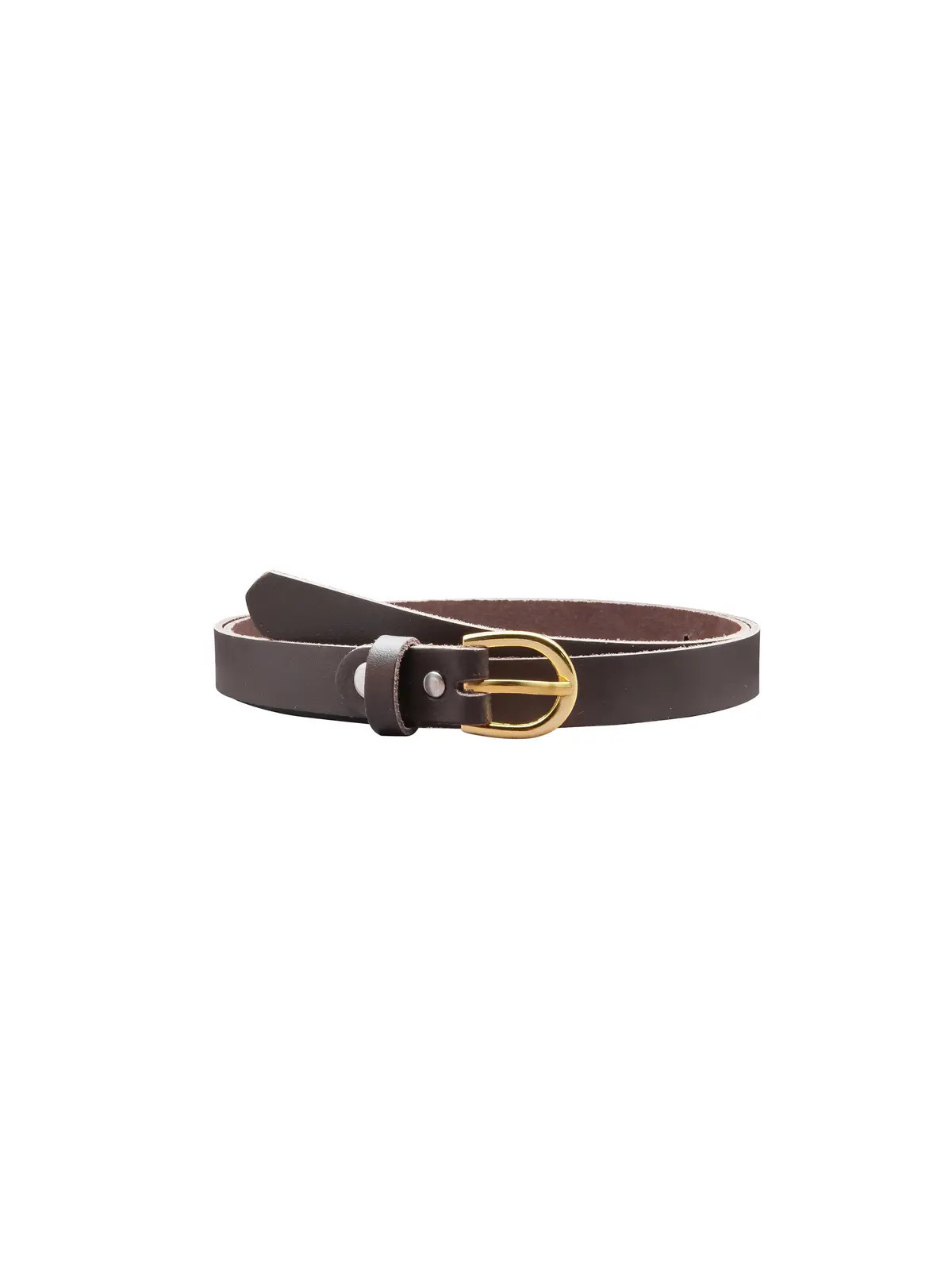 Cinturón marron oscuro