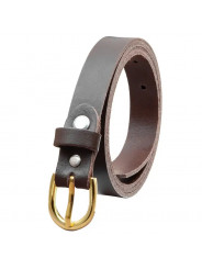 Cinturón marron oscuro