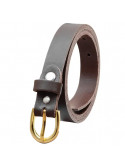 Cinturón marron oscuro
