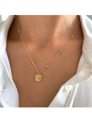 colgante con moneda