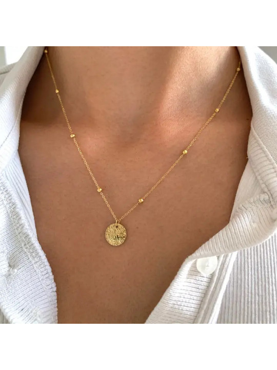 colgante con moneda