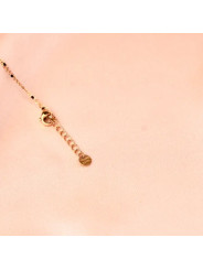 Pulsera con bolas negras