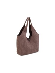 Bolso shopper marron oscuro