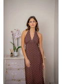 Vestido midi de lunares