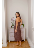 Vestido midi de lunares